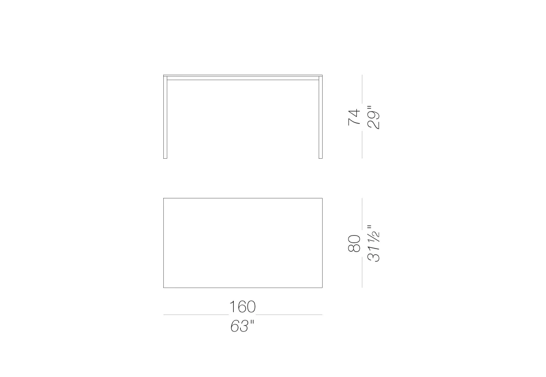 Tavolo allungabile Krono 120x80 (160) - Piano Angolo a 90 Point - Progetto  Sedia